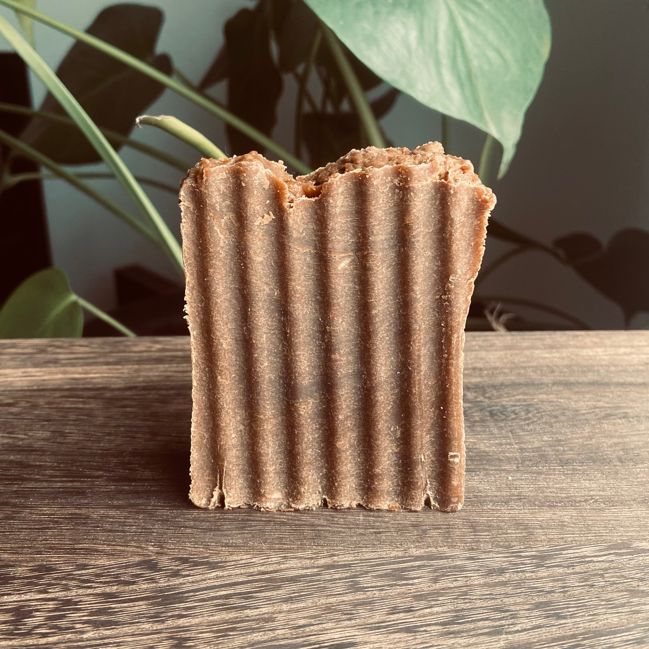 The Farm Bar, hand crafted with small farm honey, goats milk, and egg