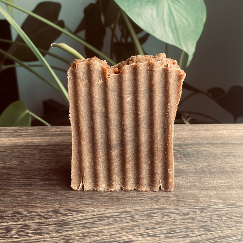 The Farm Bar, hand crafted with small farm honey, goats milk, and egg